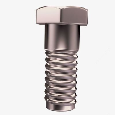 立體銀色不銹鋼螺絲釘PNG免摳素材 工業(yè)美學與實用價值的完美融合